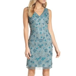 Pisarro Nights 3D Floral Sheath Dress